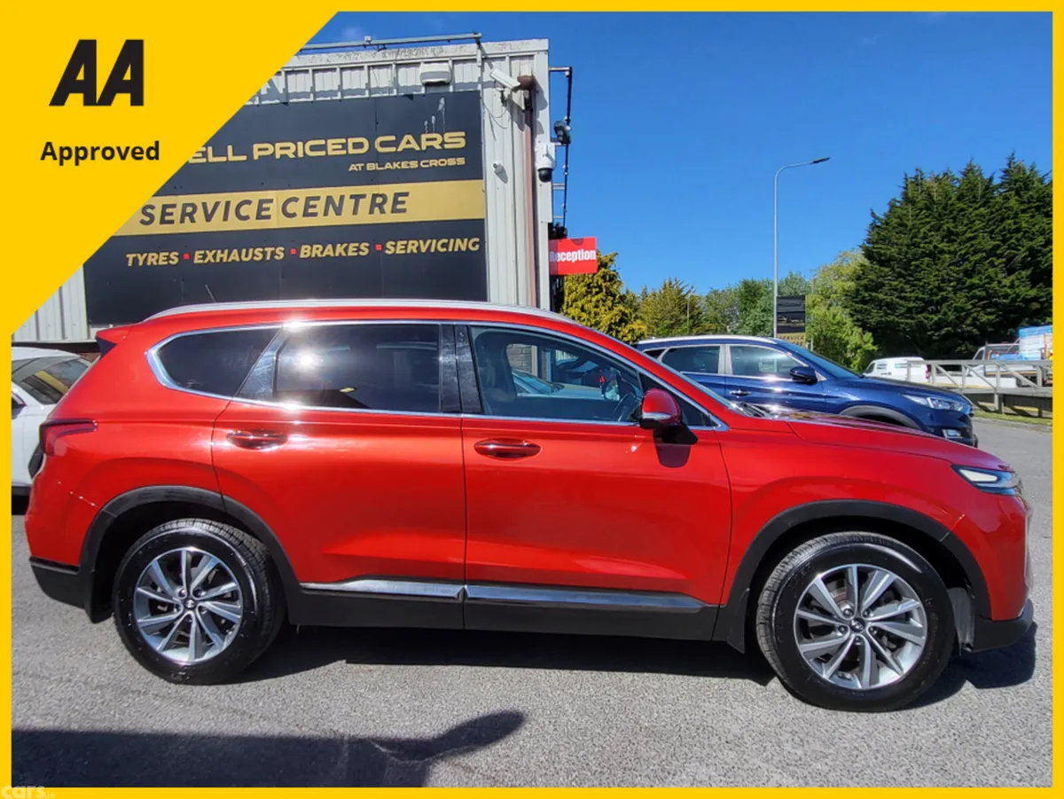 Hyundai Santa Fe Estate, Diesel, 2018, Orange