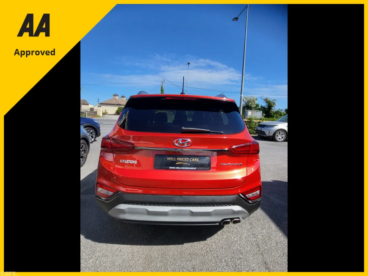 Hyundai Santa Fe Estate, Diesel, 2018, Orange
