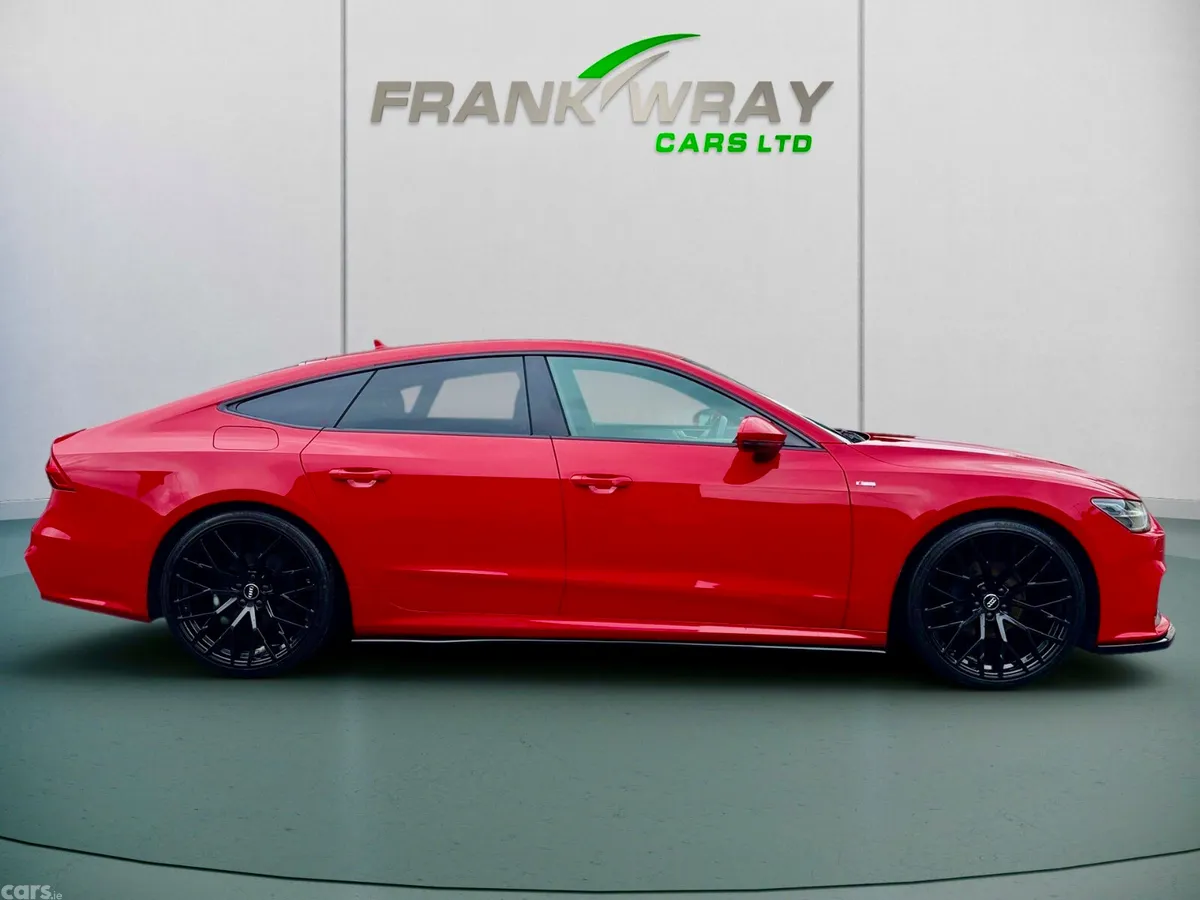 Audi A7 Hatchback, Diesel Hybrid, 2022, Red