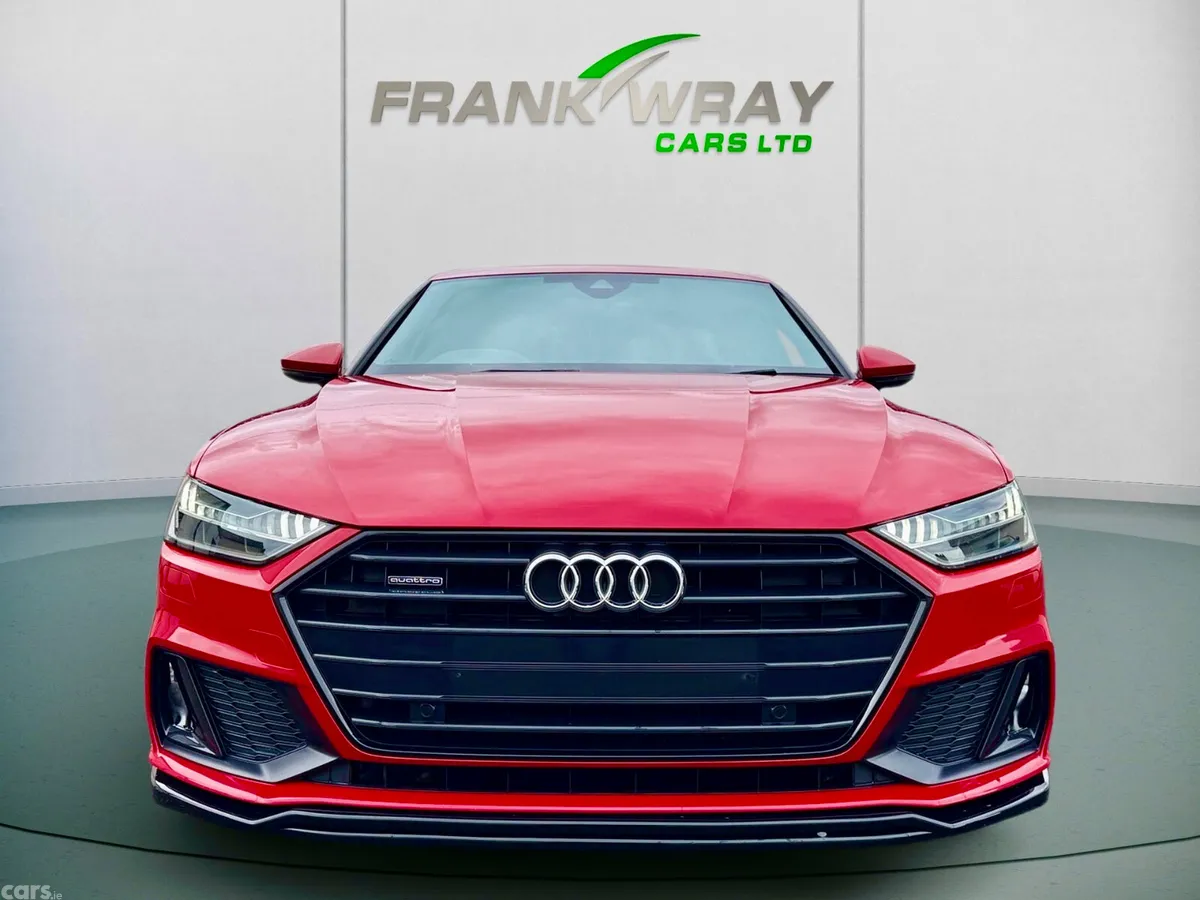 Audi A7 Hatchback, Diesel Hybrid, 2022, Red