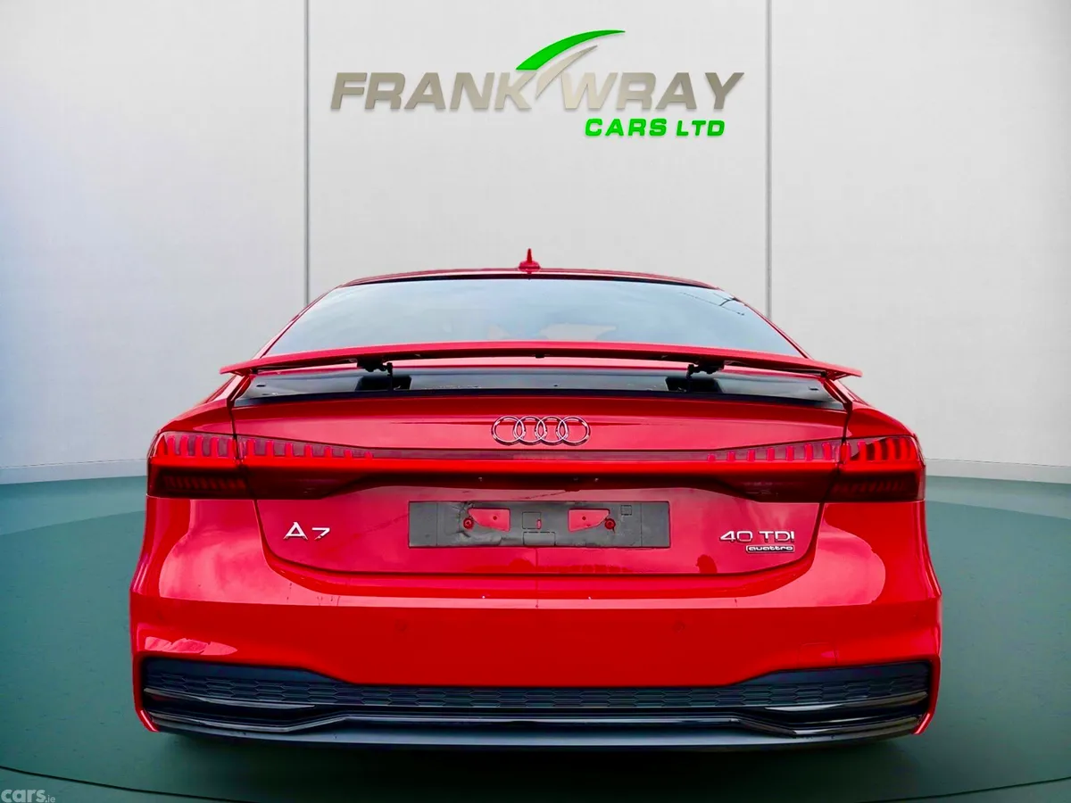 Audi A7 Hatchback, Diesel Hybrid, 2022, Red