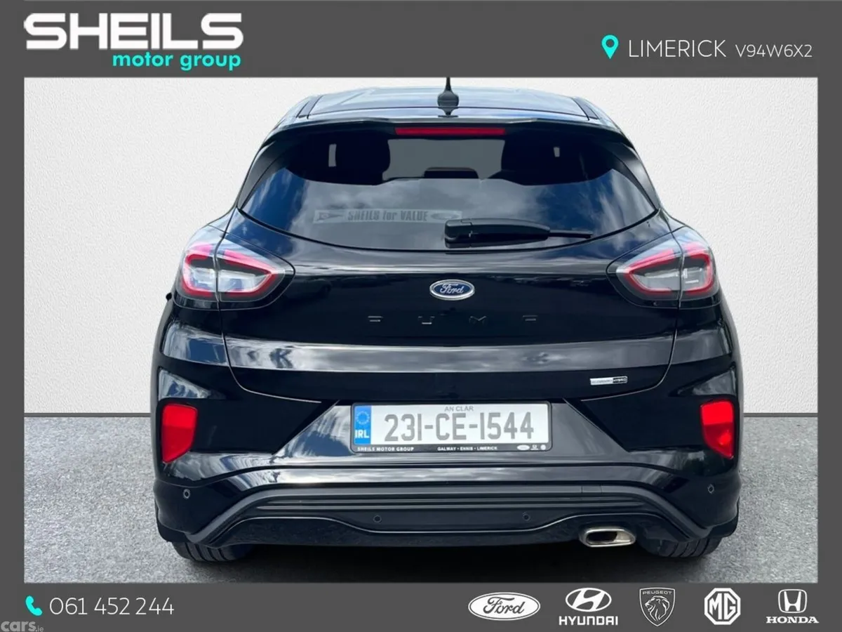 Ford Puma MPV, Petrol Hybrid, 2023, Black