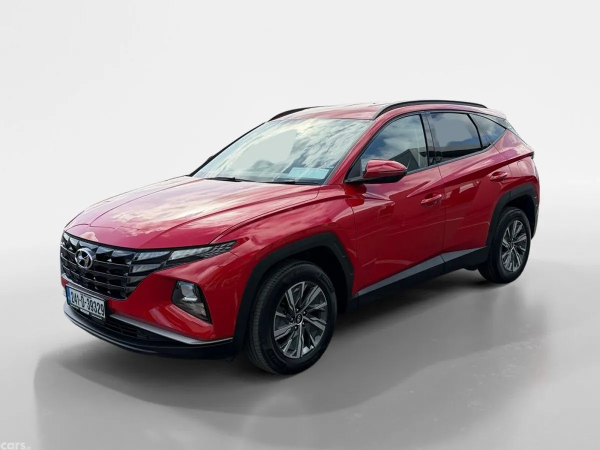 Hyundai Tucson SUV, Petrol Hybrid, 2024, Red