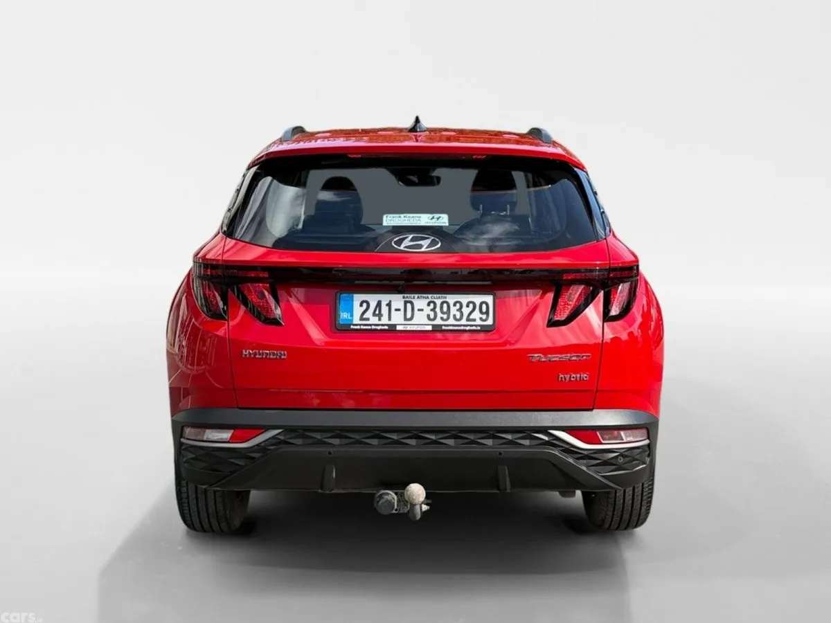 Hyundai Tucson SUV, Petrol Hybrid, 2024, Red
