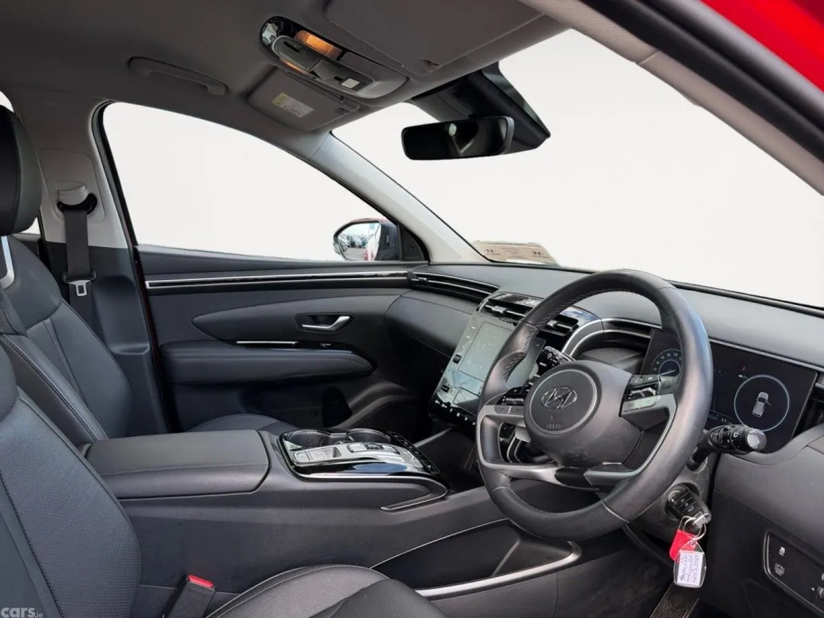 Hyundai Tucson SUV, Petrol Hybrid, 2024, Red