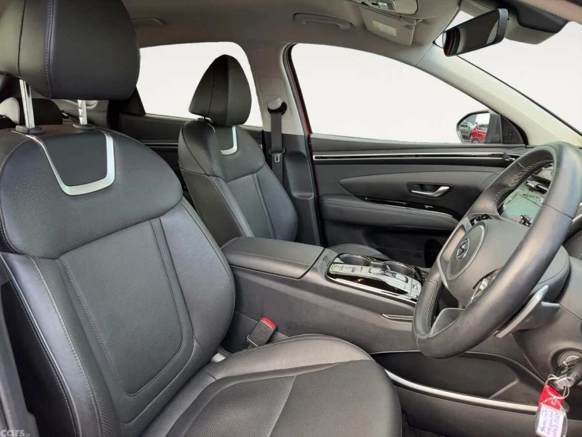 Hyundai Tucson SUV, Petrol Hybrid, 2024, Red