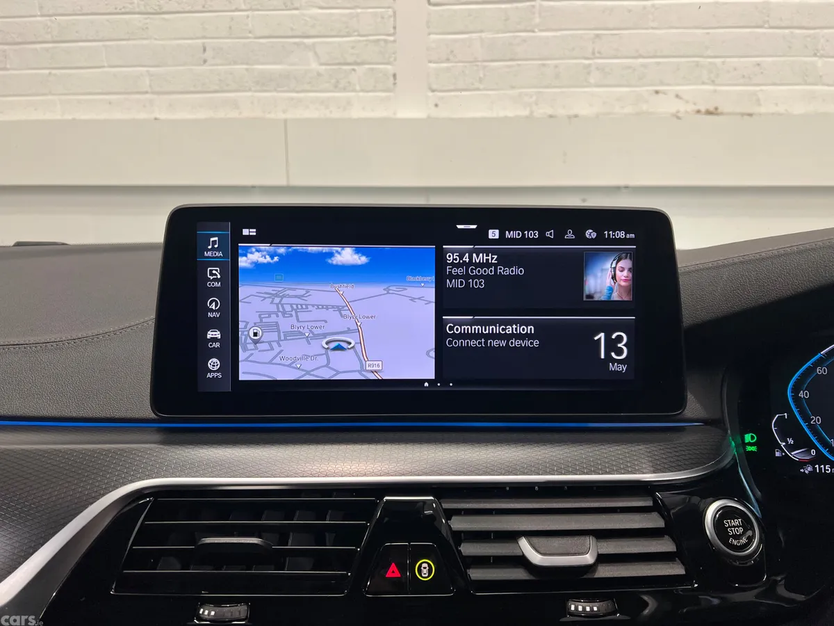 BMW 5-Series Saloon, Petrol Plug-in Hybrid, 2023, Grey