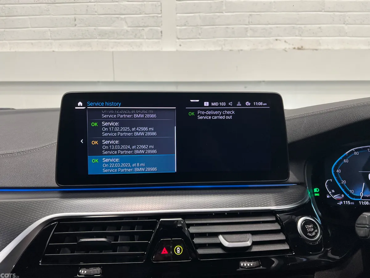 BMW 5-Series Saloon, Petrol Plug-in Hybrid, 2023, Grey