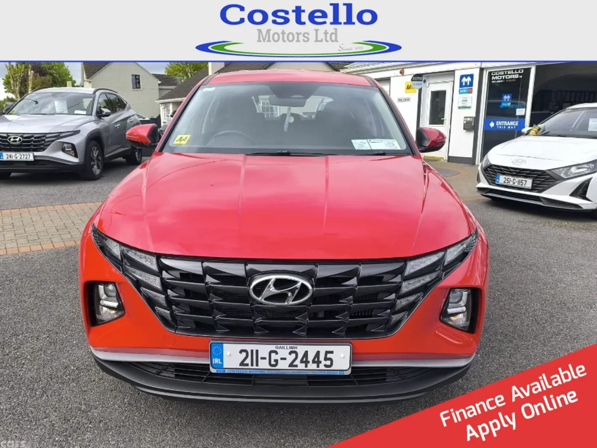 Hyundai Tucson SUV, Diesel, 2021, Red