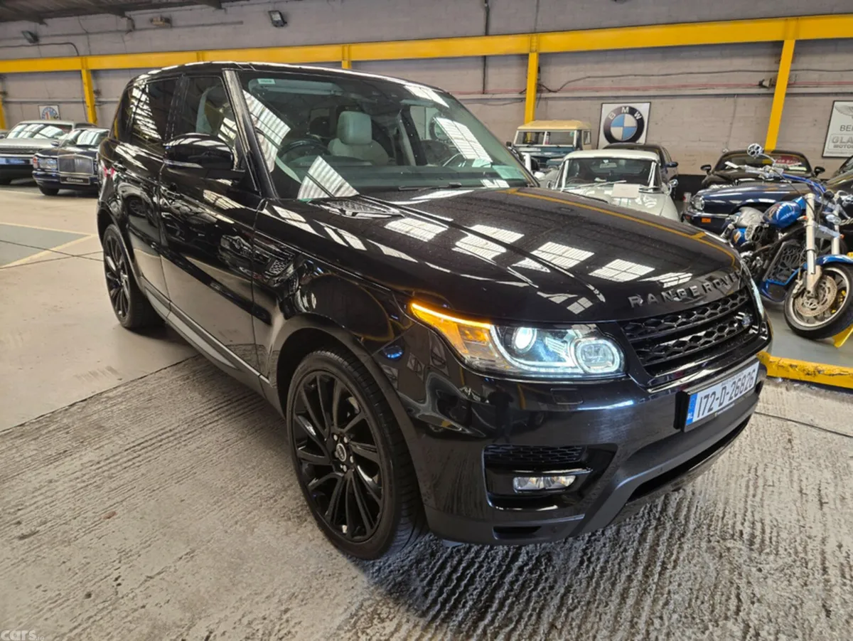 Land Rover Range Rover Sport SUV, Diesel, 2017, Black