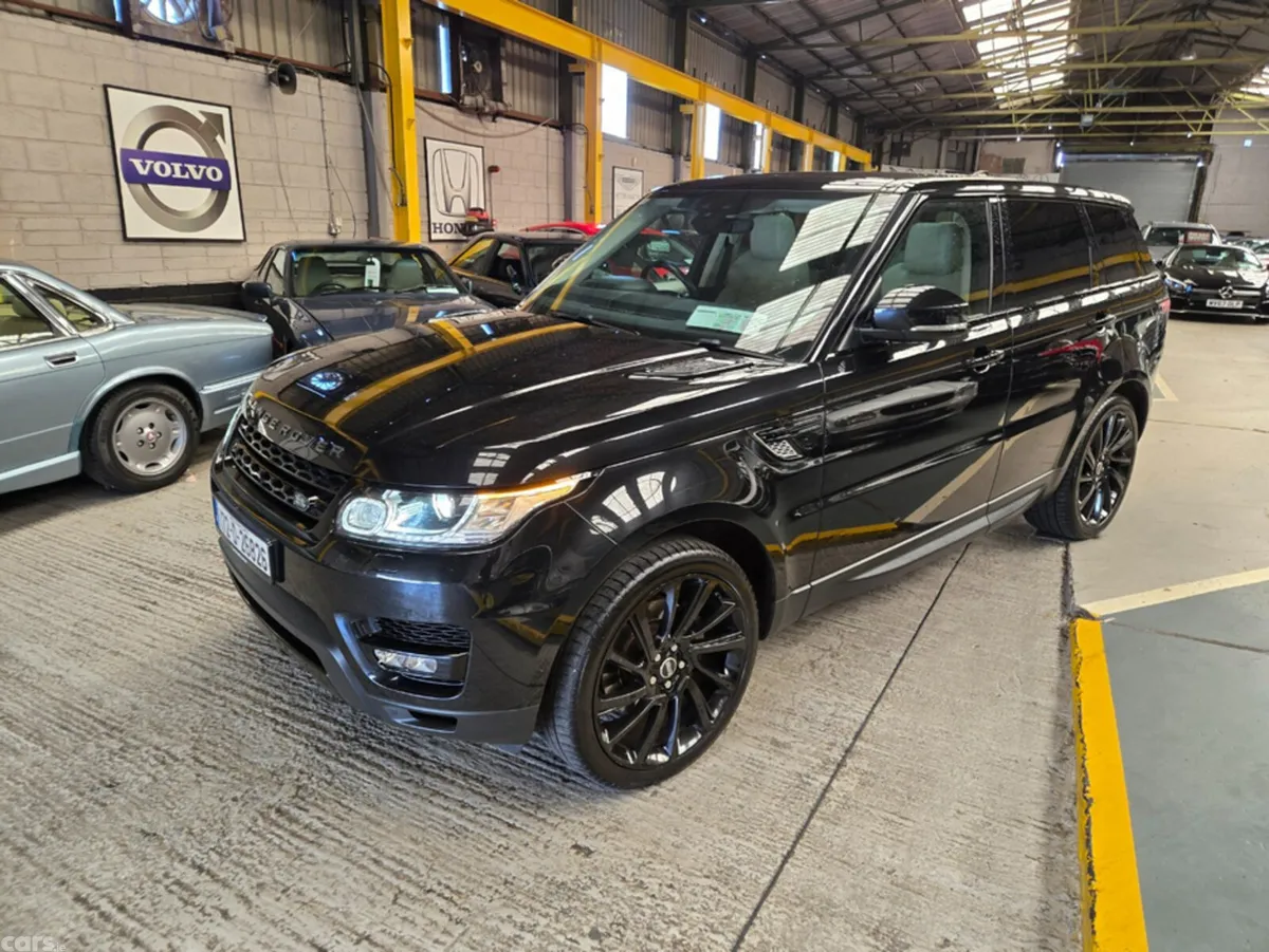 Land Rover Range Rover Sport SUV, Diesel, 2017, Black