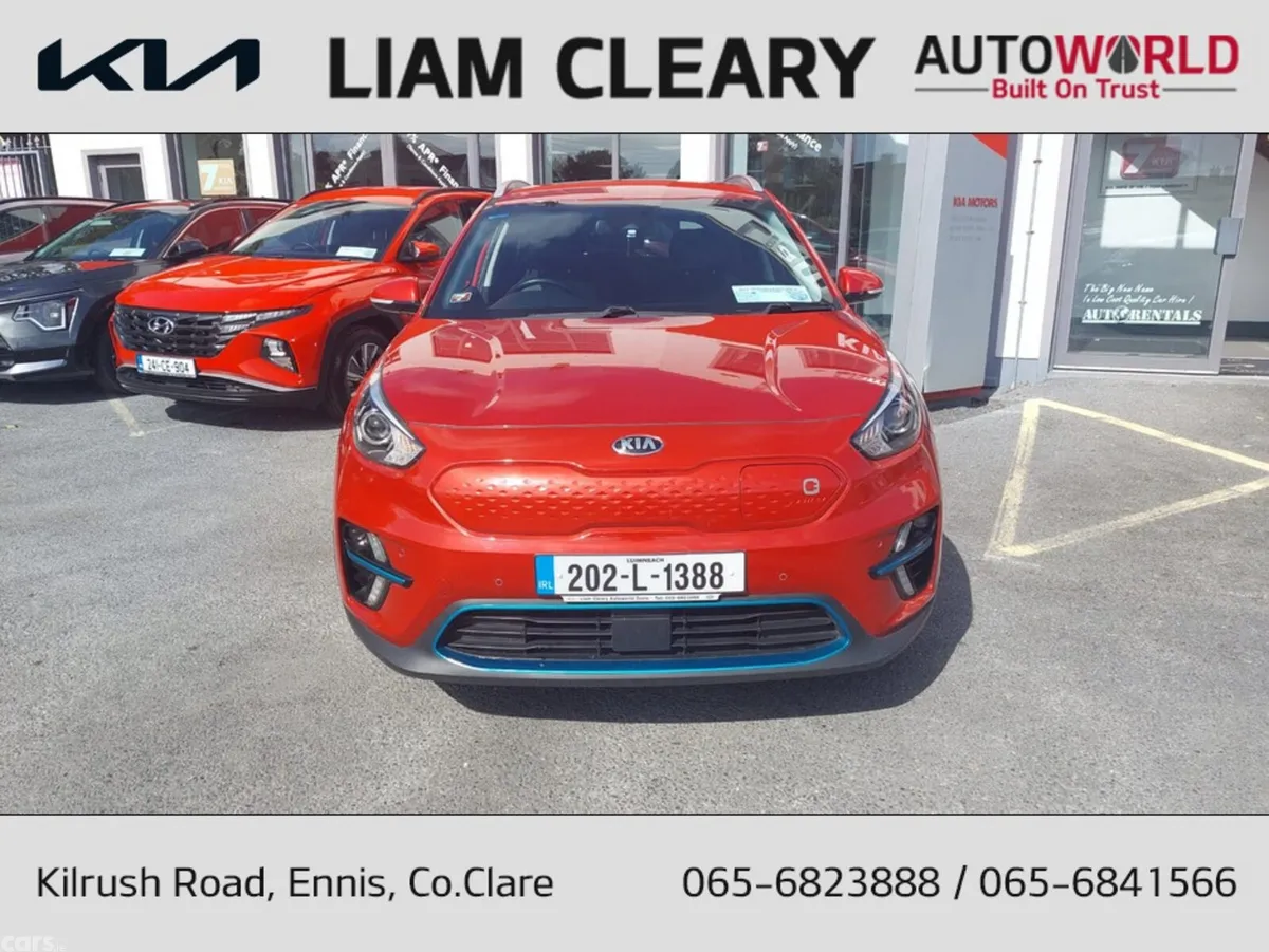 Kia Niro SUV, Electric, 2020, Red