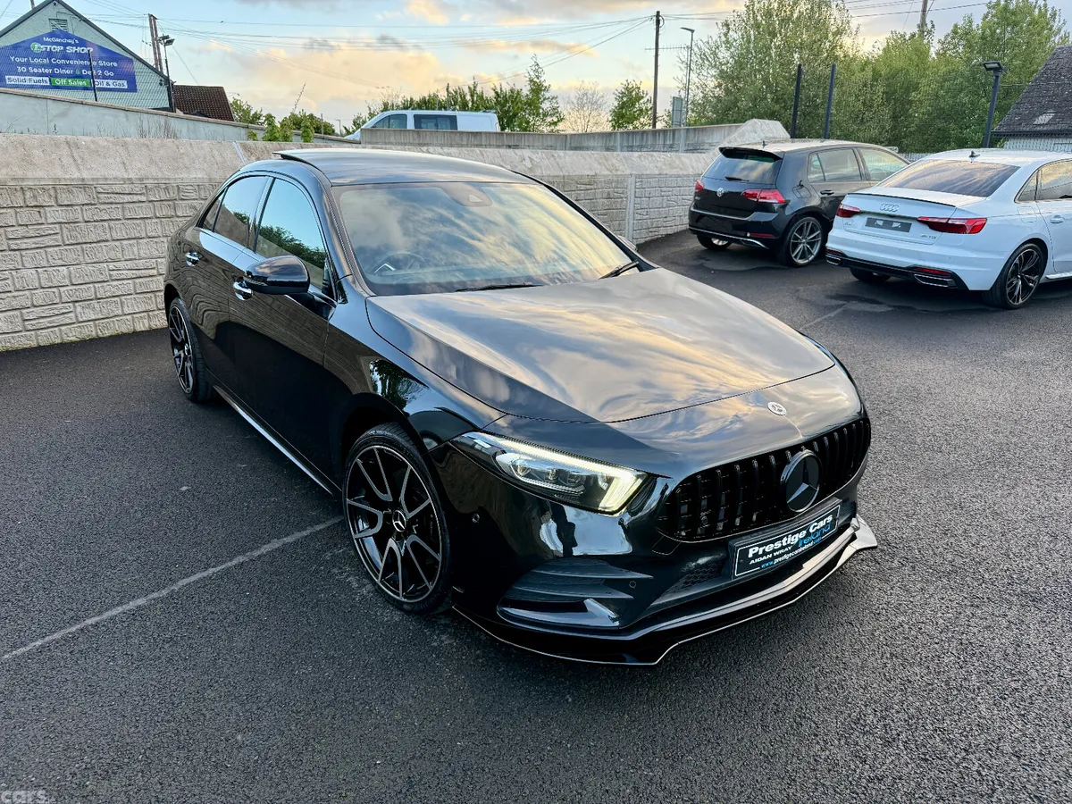 Mercedes-Benz A-Class Saloon, Petrol Plug-in Hybrid, 2022, Black