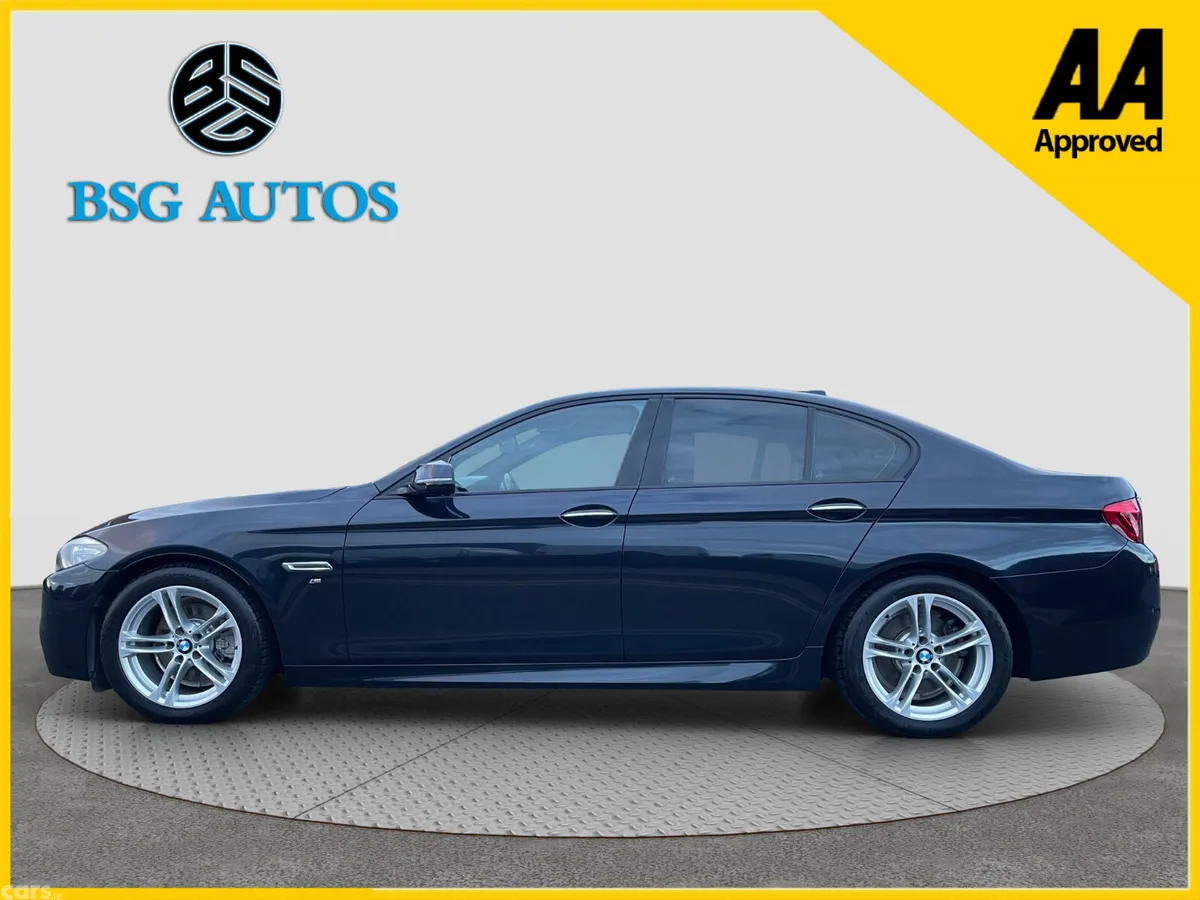 BMW 5-Series Saloon, Diesel, 2015, Blue