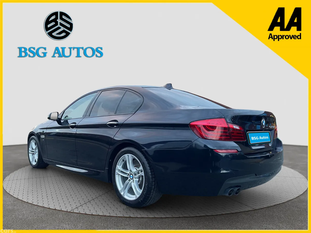 BMW 5-Series Saloon, Diesel, 2015, Blue
