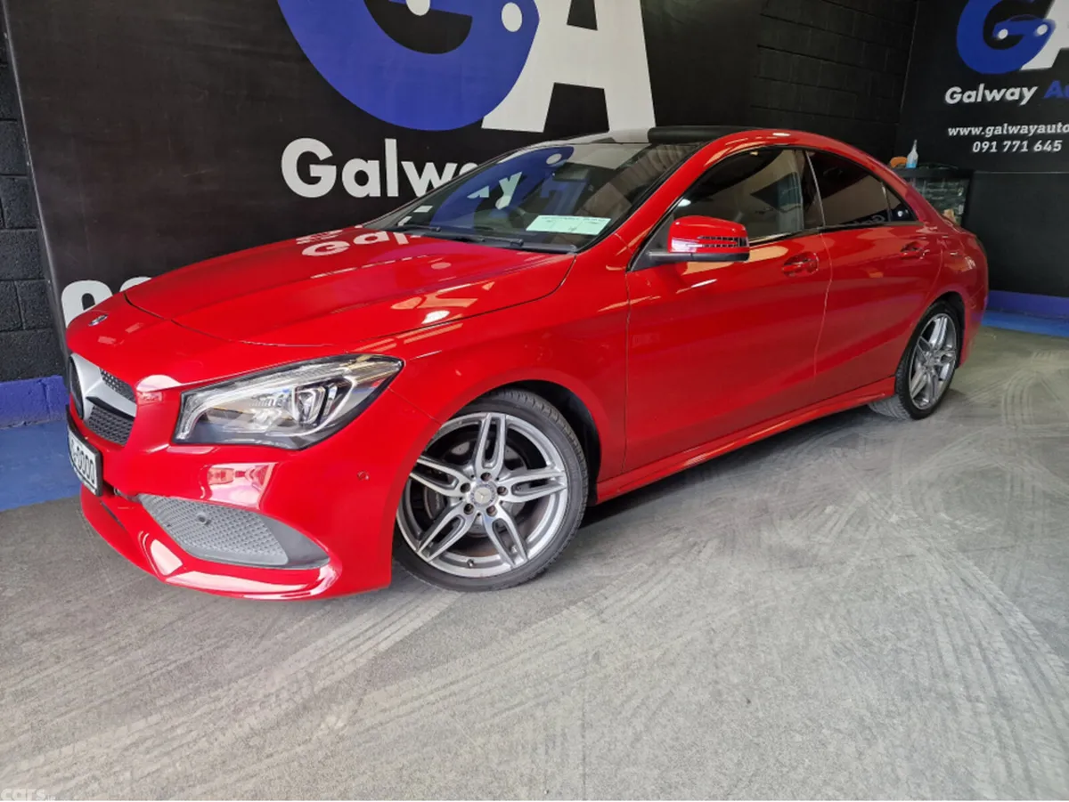 Mercedes-Benz CLA Saloon, Petrol, 2017, Red