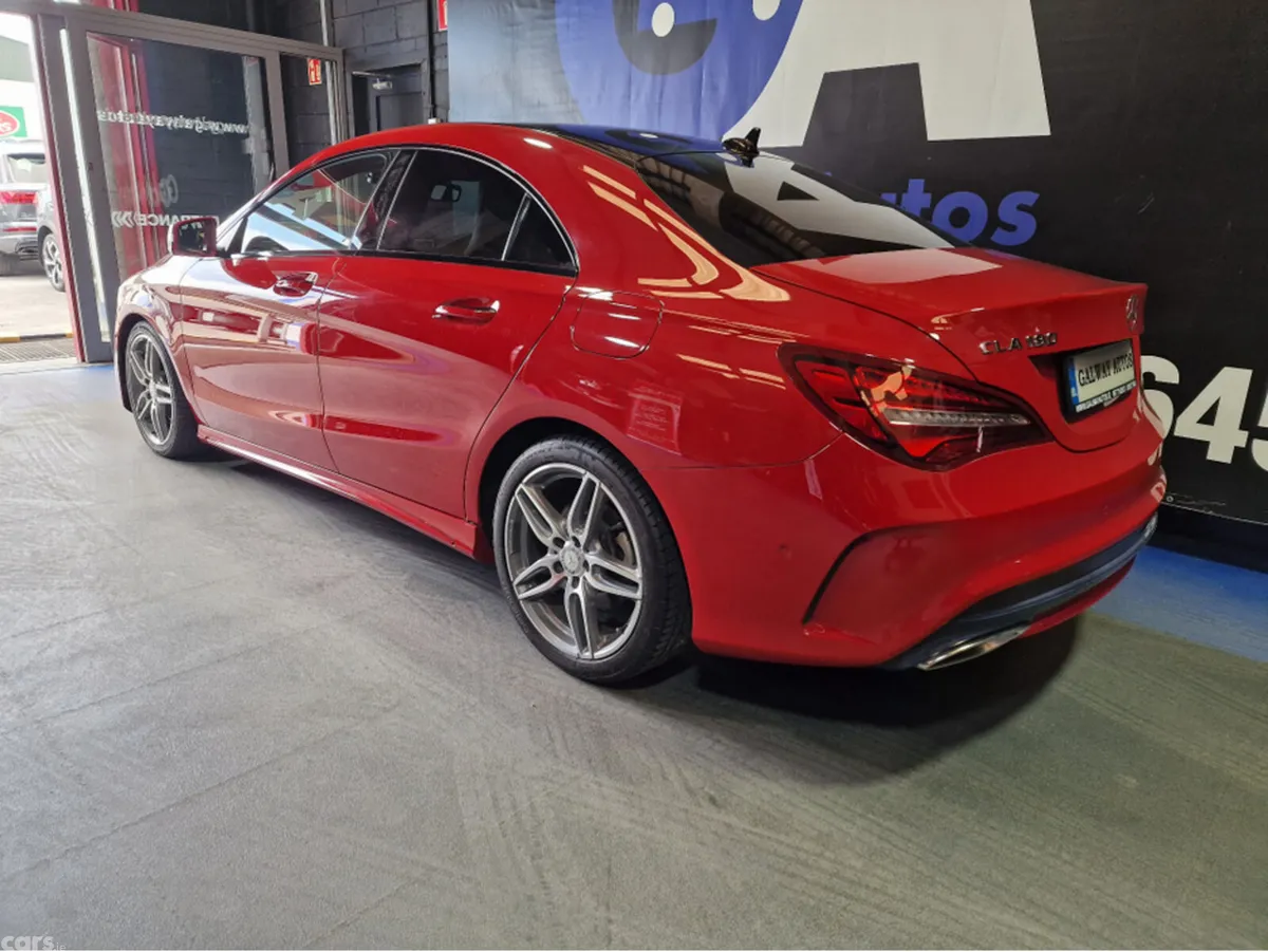 Mercedes-Benz CLA Saloon, Petrol, 2017, Red