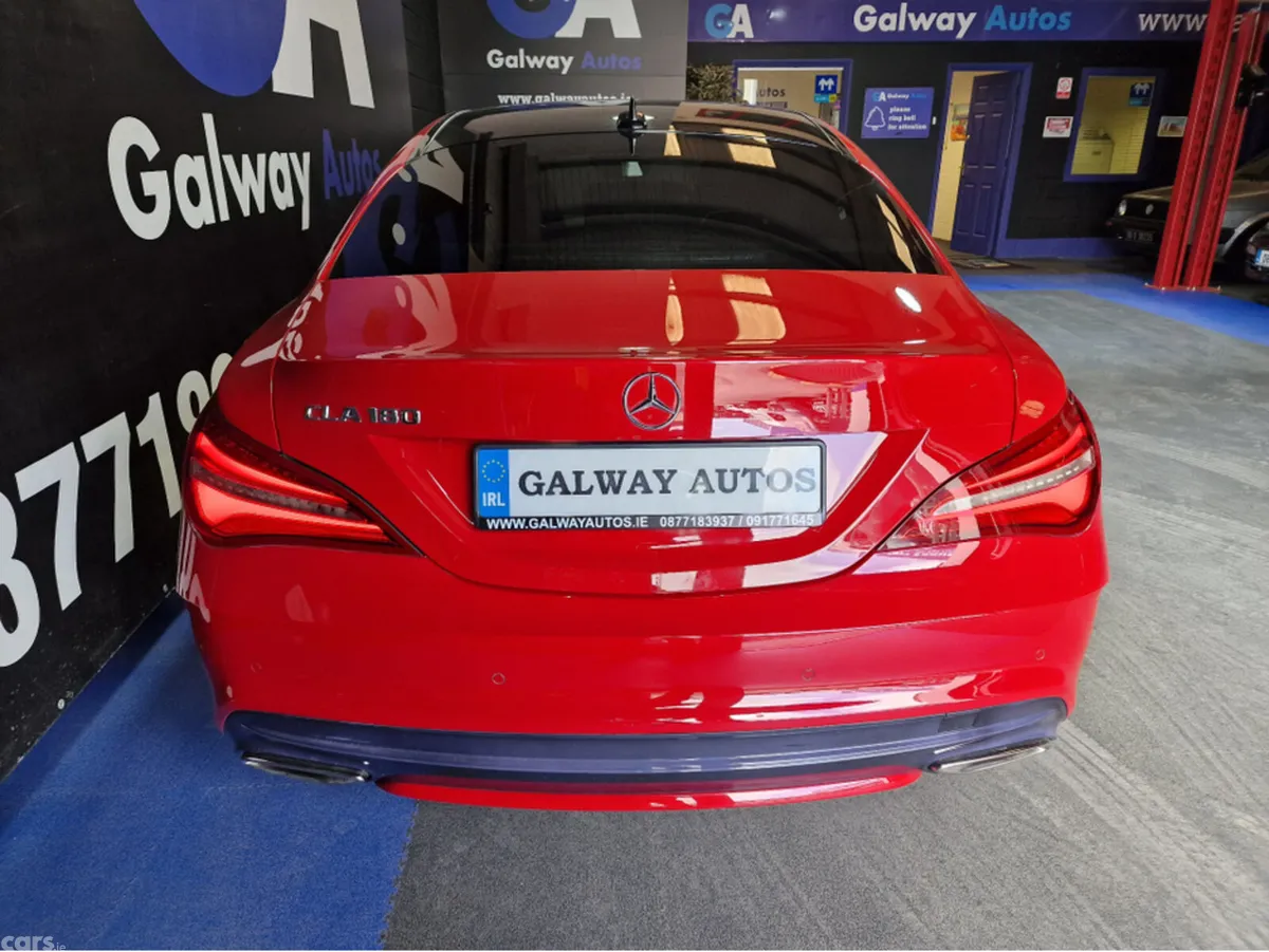 Mercedes-Benz CLA Saloon, Petrol, 2017, Red