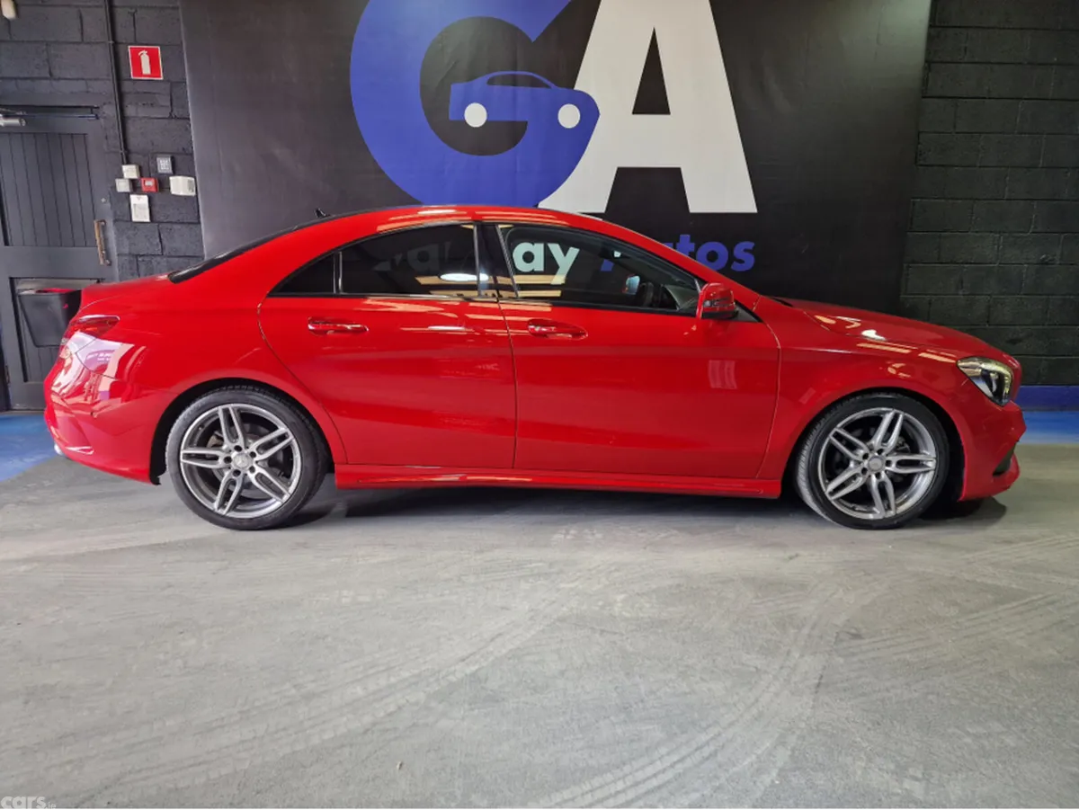 Mercedes-Benz CLA Saloon, Petrol, 2017, Red