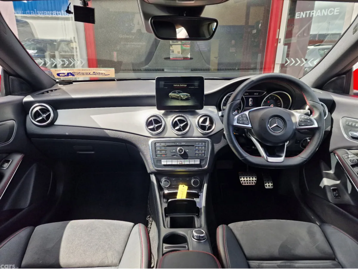 Mercedes-Benz CLA Saloon, Petrol, 2017, Red
