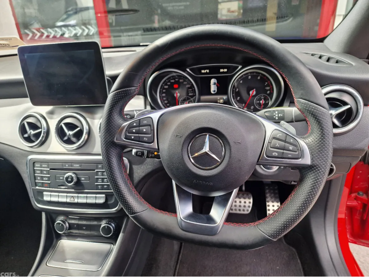 Mercedes-Benz CLA Saloon, Petrol, 2017, Red