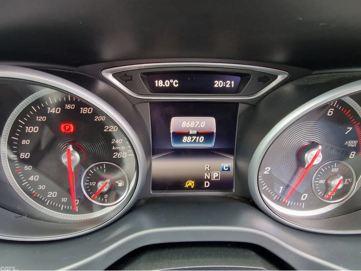 Mercedes-Benz CLA Saloon, Petrol, 2017, Red