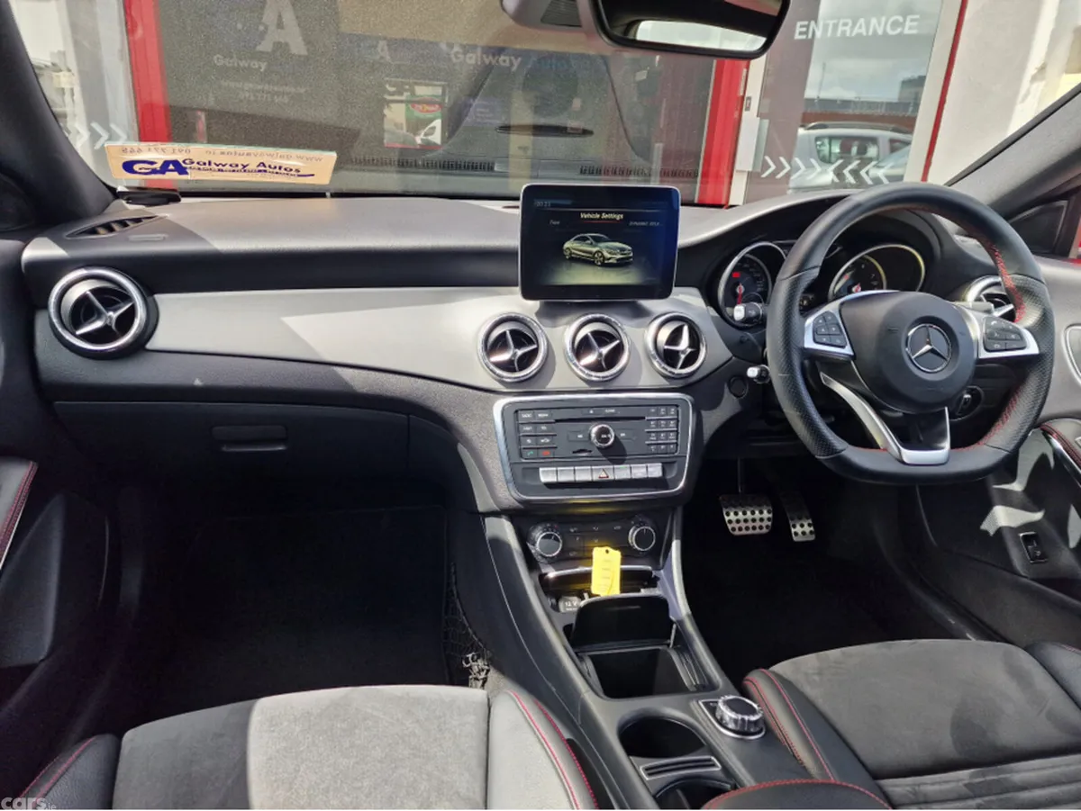 Mercedes-Benz CLA Saloon, Petrol, 2017, Red