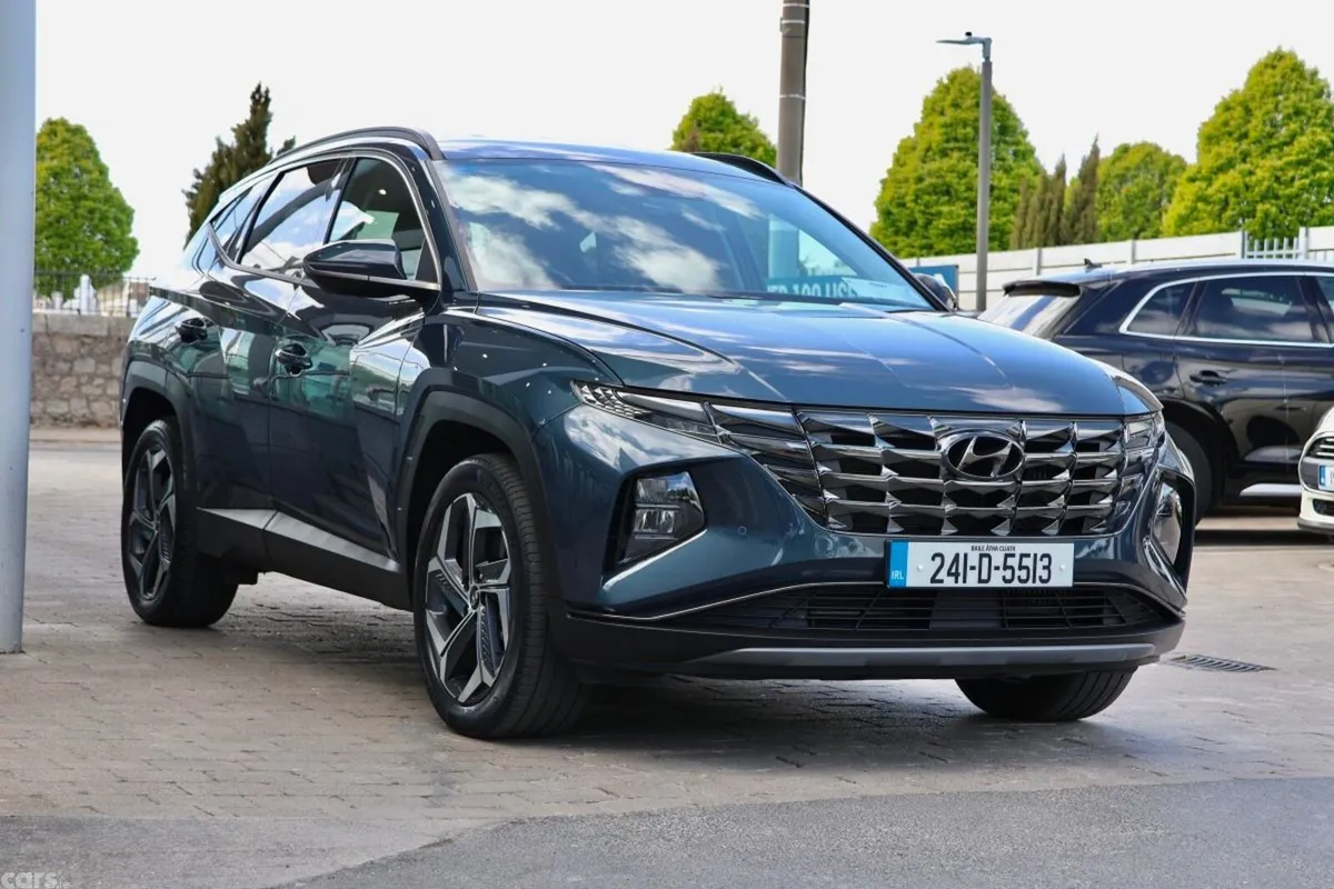 Hyundai Tucson SUV, Petrol Hybrid, 2024, Blue