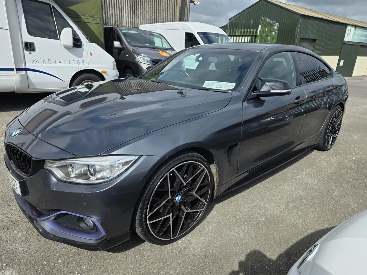 BMW 4-Series Saloon, Diesel, 2014, Grey