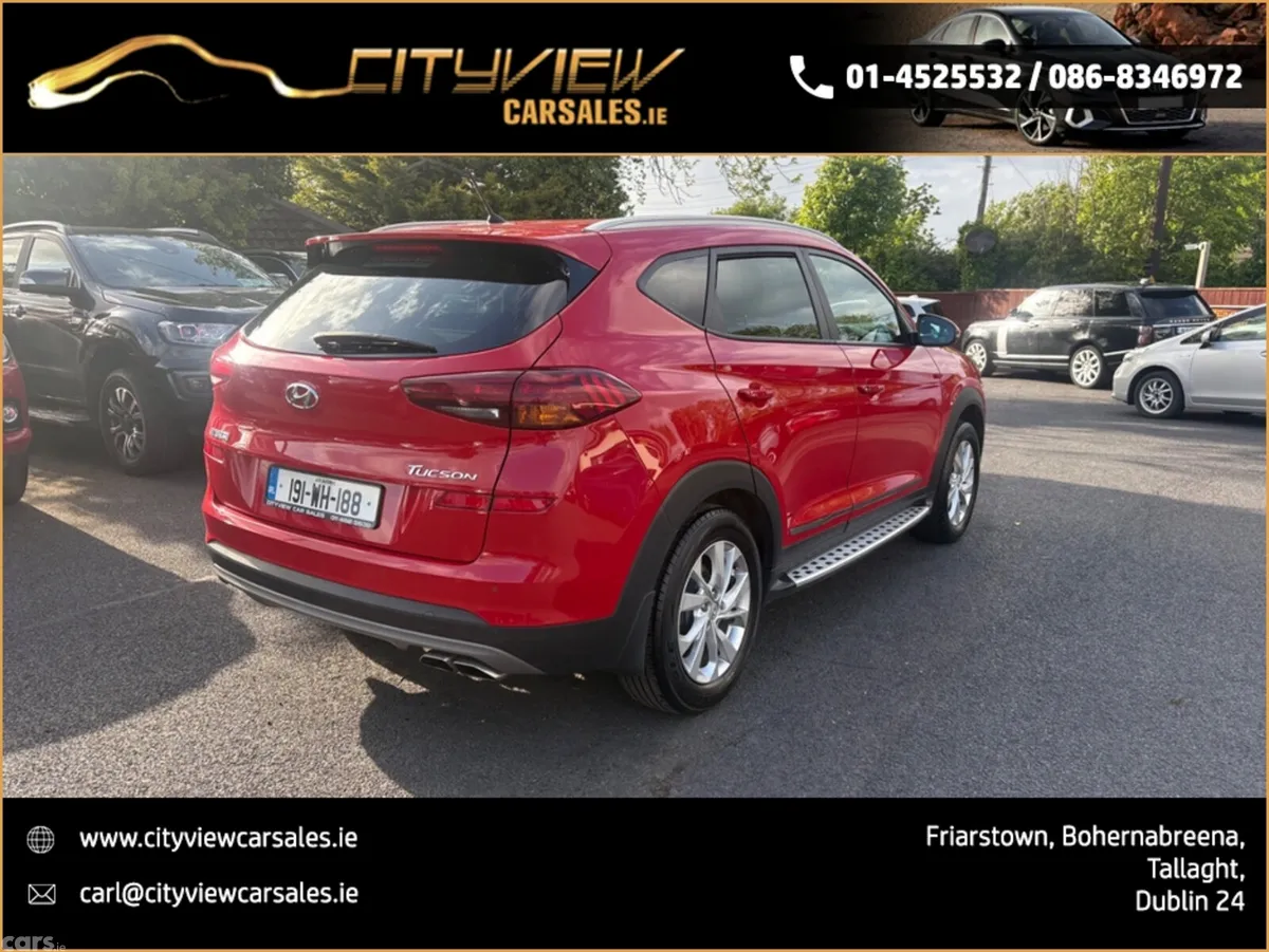 Hyundai Tucson SUV, Diesel, 2019, Red