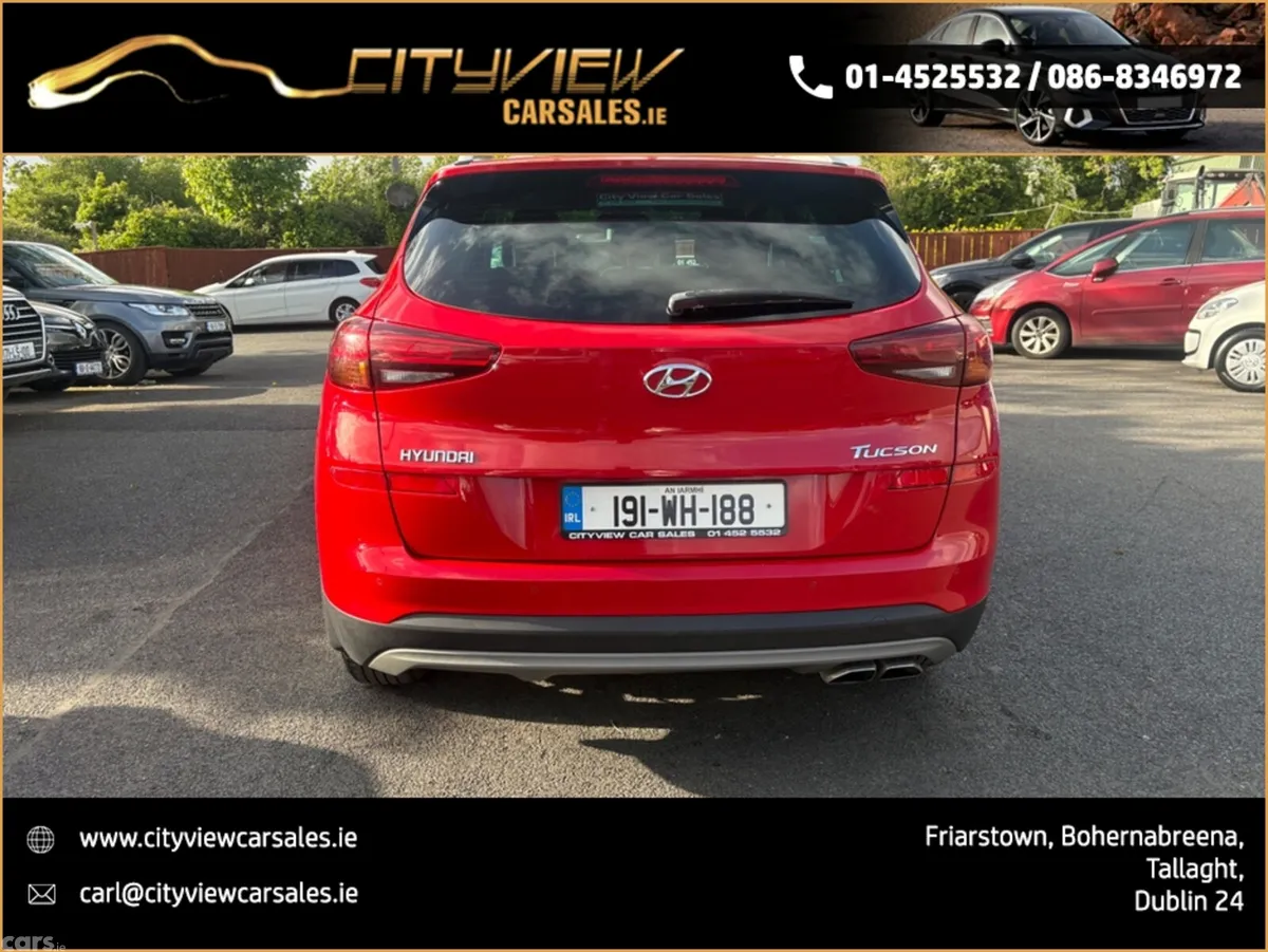 Hyundai Tucson SUV, Diesel, 2019, Red