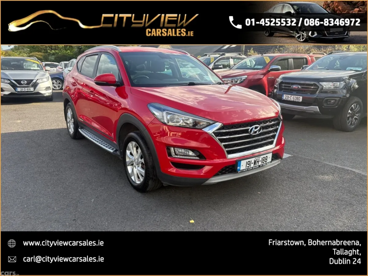 Hyundai Tucson SUV, Diesel, 2019, Red