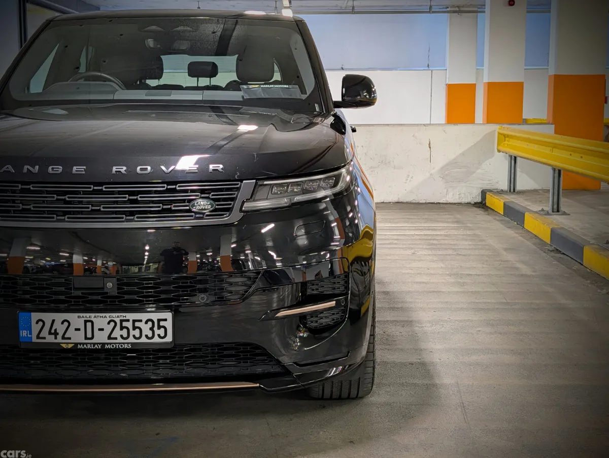 Land Rover Range Rover Sport SUV, Petrol Plug-in Hybrid, 2024, Black