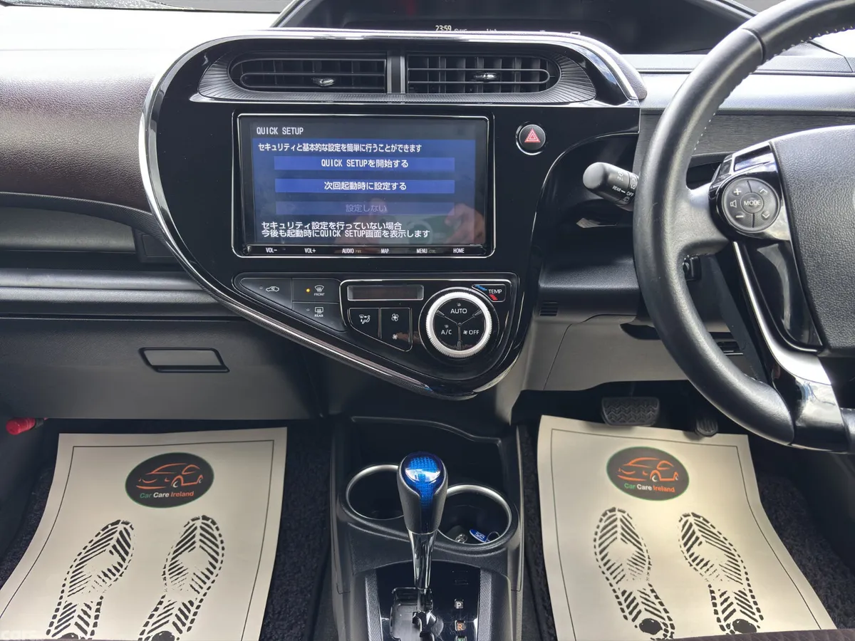 Toyota Aqua Hatchback, Petrol Hybrid, 2019, Grey