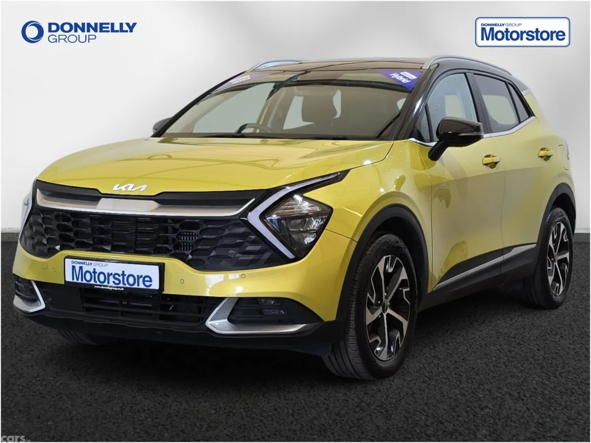 Kia Sportage Estate, Petrol Hybrid, 2023, Yellow