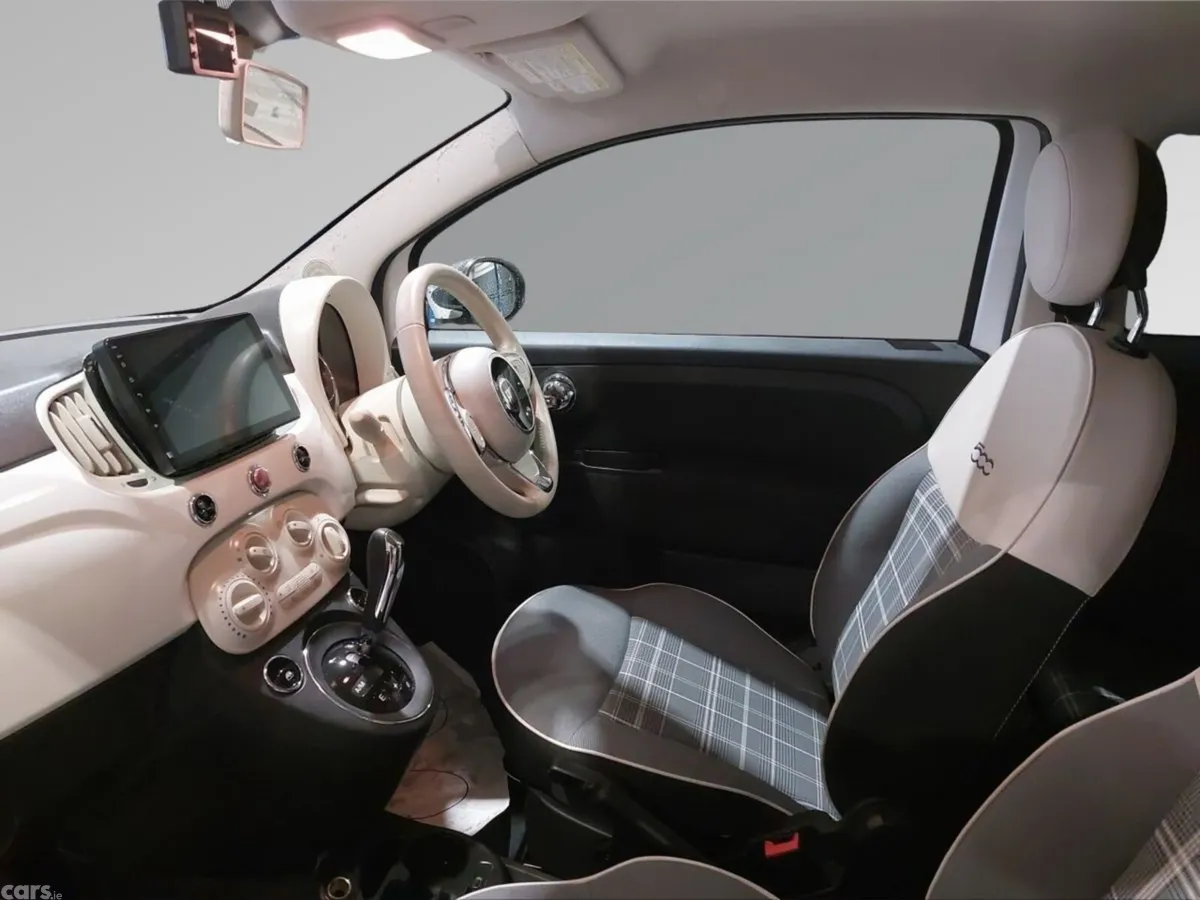 Fiat 500 Hatchback, Petrol, 2019, White