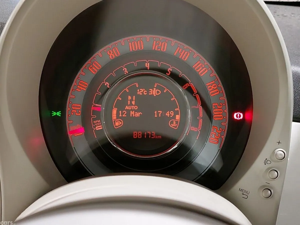 Fiat 500 Hatchback, Petrol, 2019, White