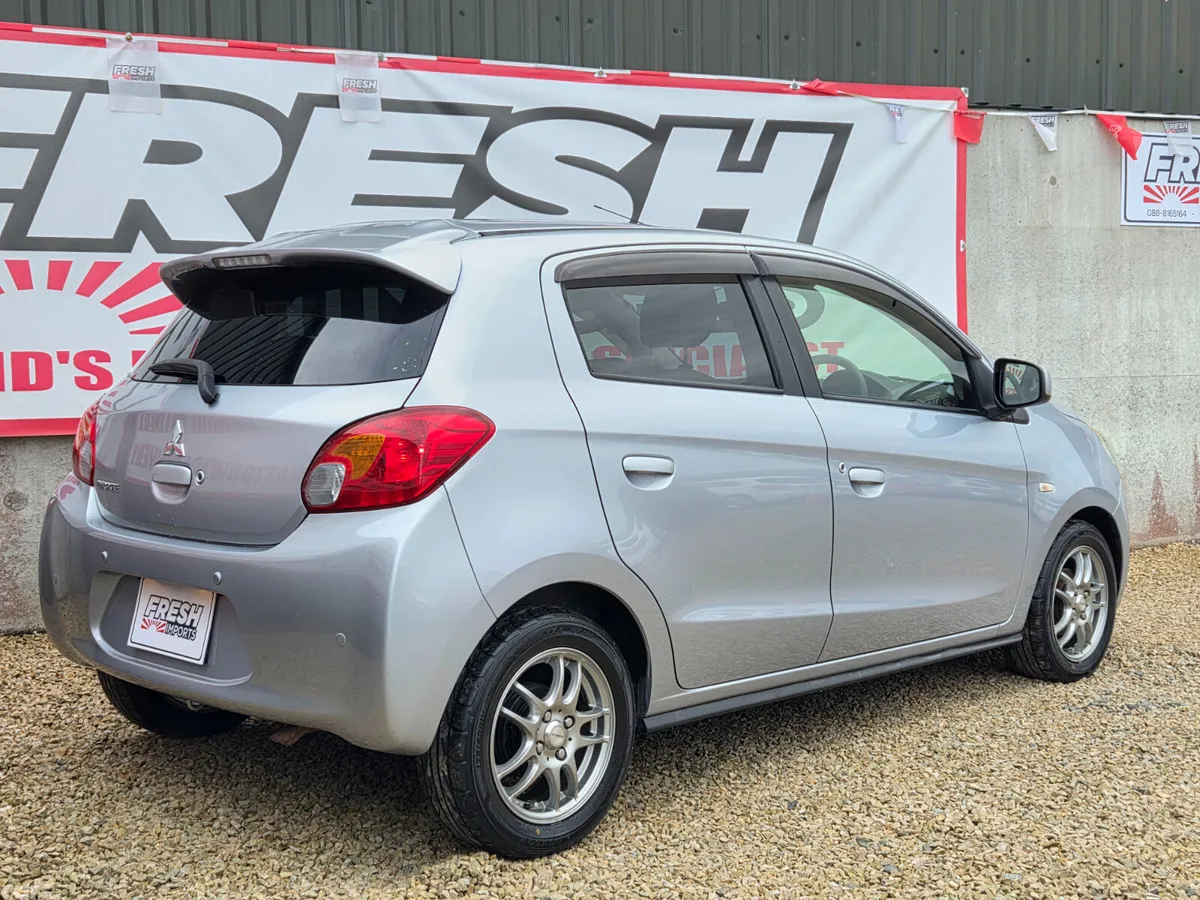 Mitsubishi Mirage Hatchback, Petrol, 2012, Silver