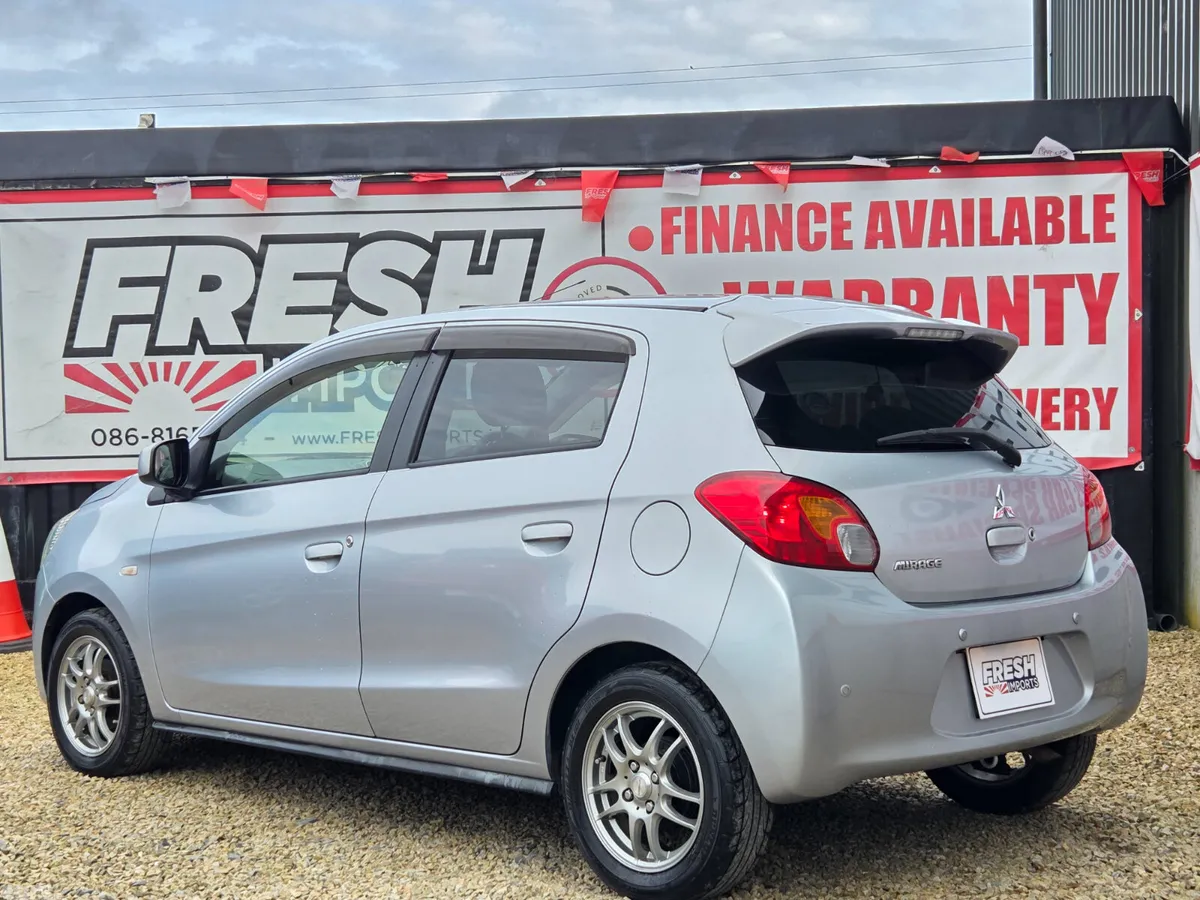 Mitsubishi Mirage Hatchback, Petrol, 2012, Silver