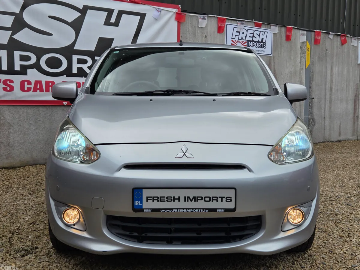 Mitsubishi Mirage Hatchback, Petrol, 2012, Silver
