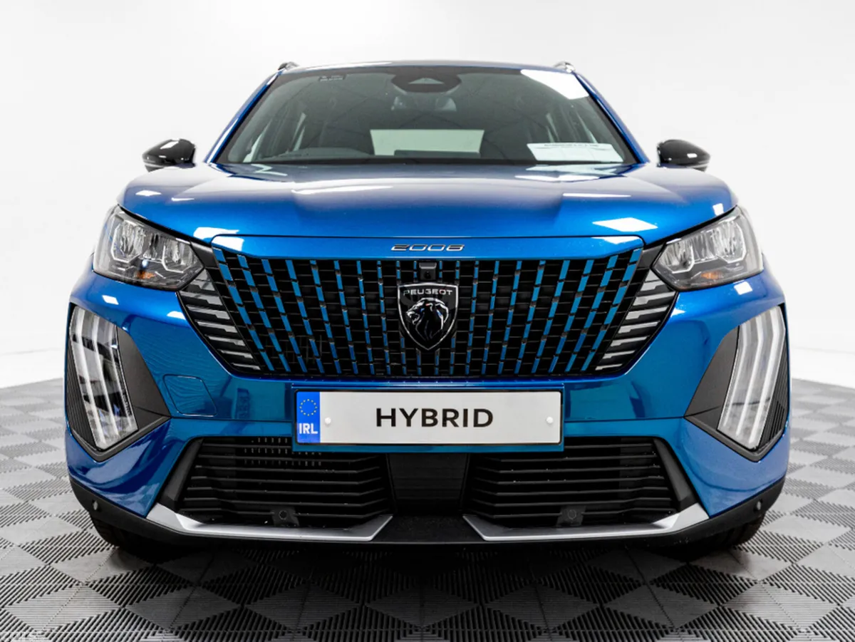 Peugeot 2008 SUV, Petrol Hybrid, 2026, Blue