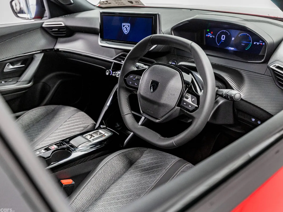 Peugeot 2008 SUV, Petrol Hybrid, 2026, Red
