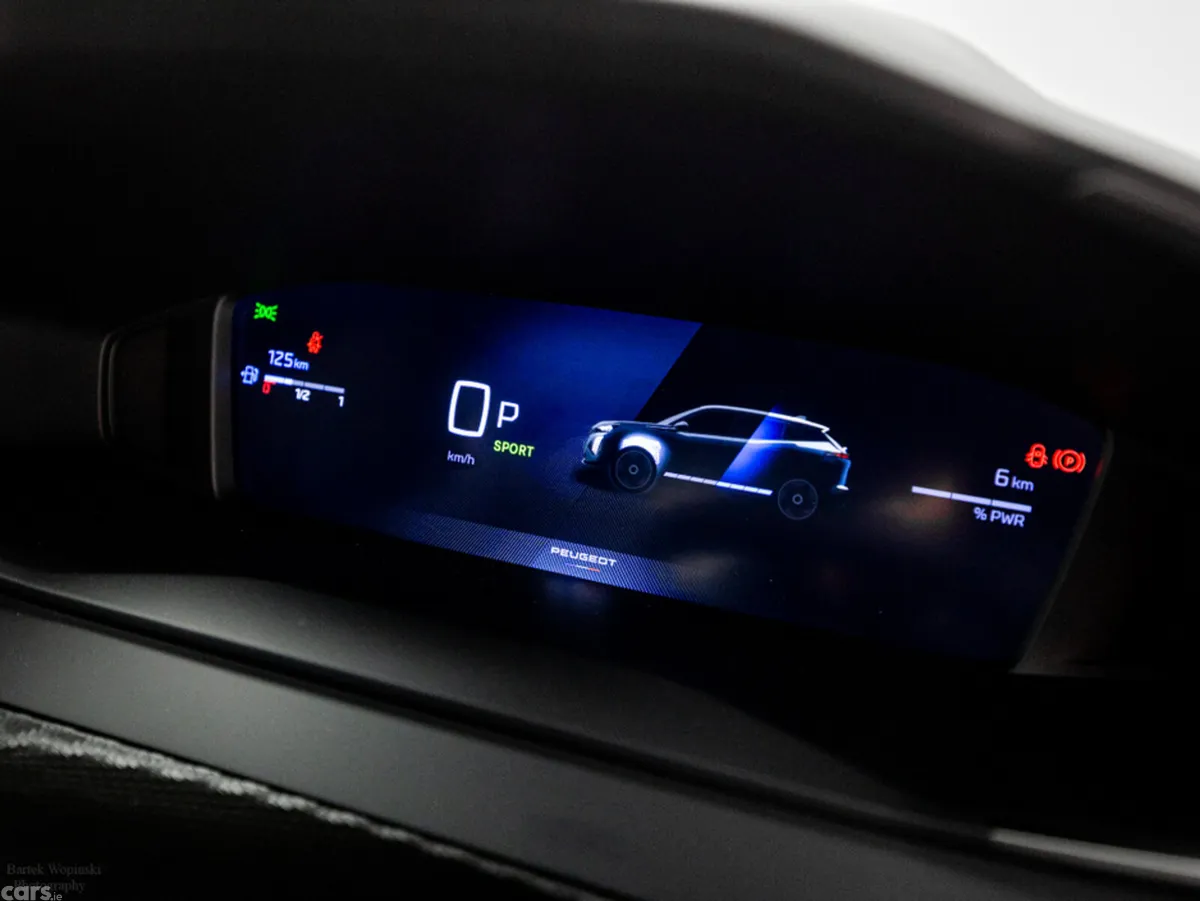 Peugeot 2008 SUV, Petrol Hybrid, 2026, Red