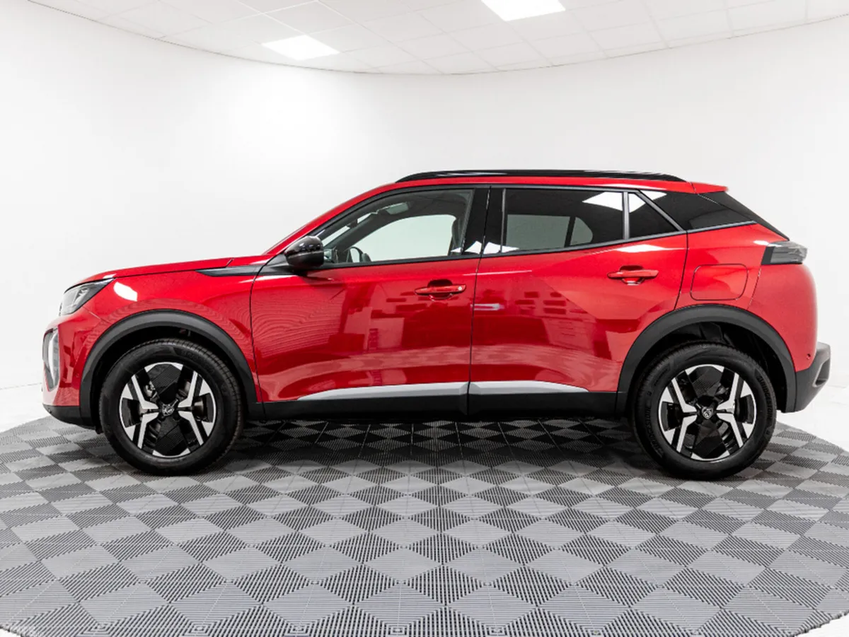 Peugeot 2008 SUV, Petrol Hybrid, 2026, Red