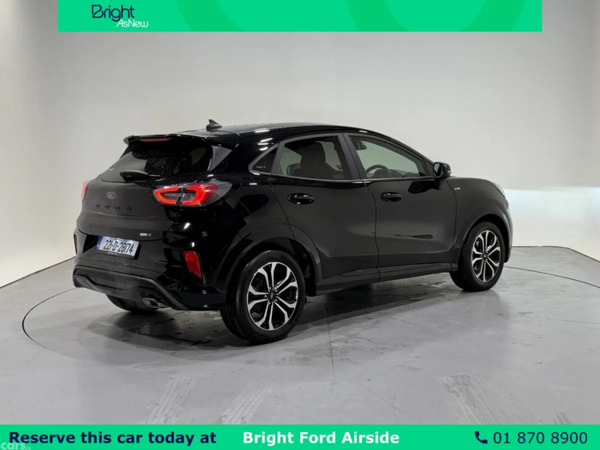 Ford Puma MPV, Petrol Hybrid, 2022, Black