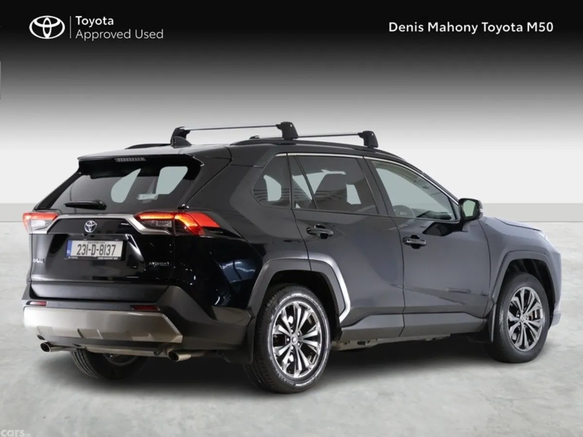 Toyota RAV4 SUV, Petrol Hybrid, 2023, Black