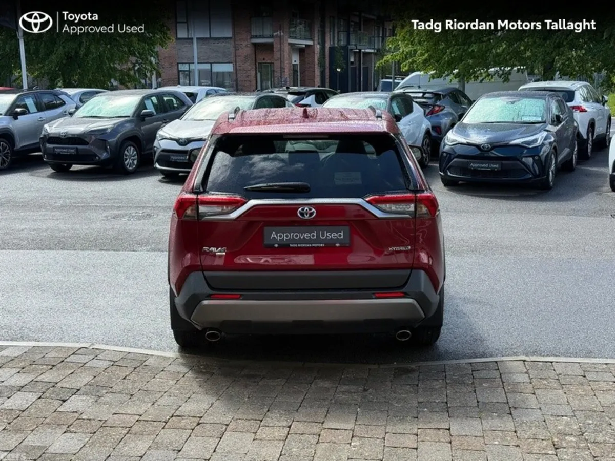 Toyota RAV4 SUV, Petrol Hybrid, 2021, Red