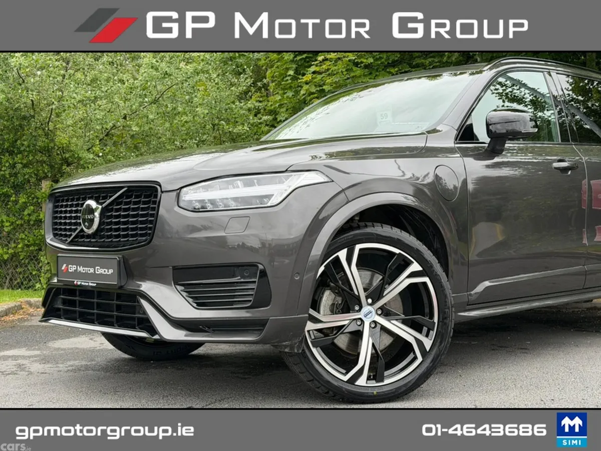Volvo XC90 Estate, Petrol Plug-in Hybrid, 2023, Grey
