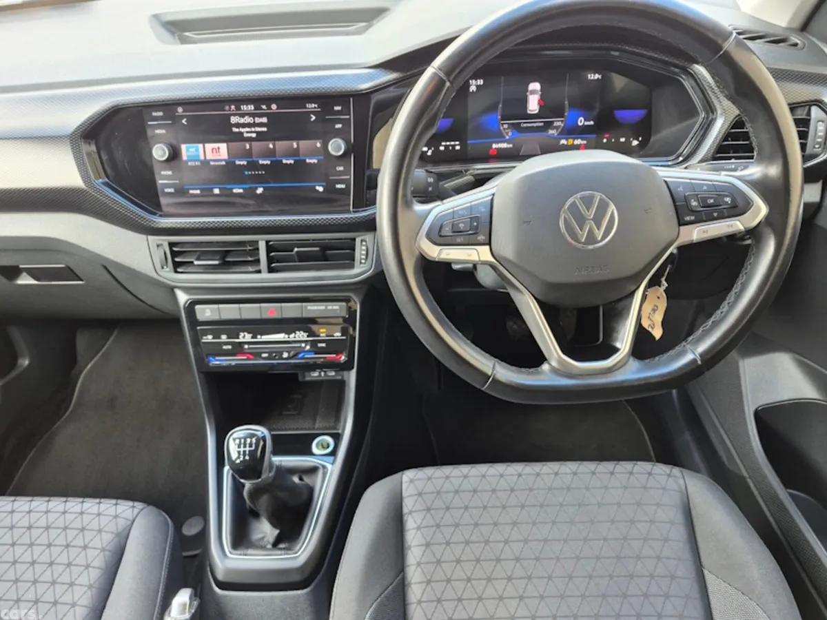 Volkswagen T-Cross Estate/Jeep, Petrol, 2023, White