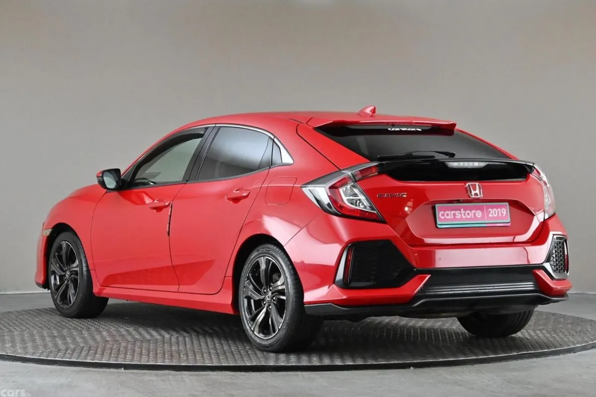 Honda Civic Hatchback, Petrol, 2019, Red
